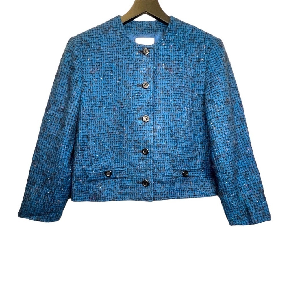 Pendleton | Vintage Blue 100% Virgin Wool Blazer Sz M/L